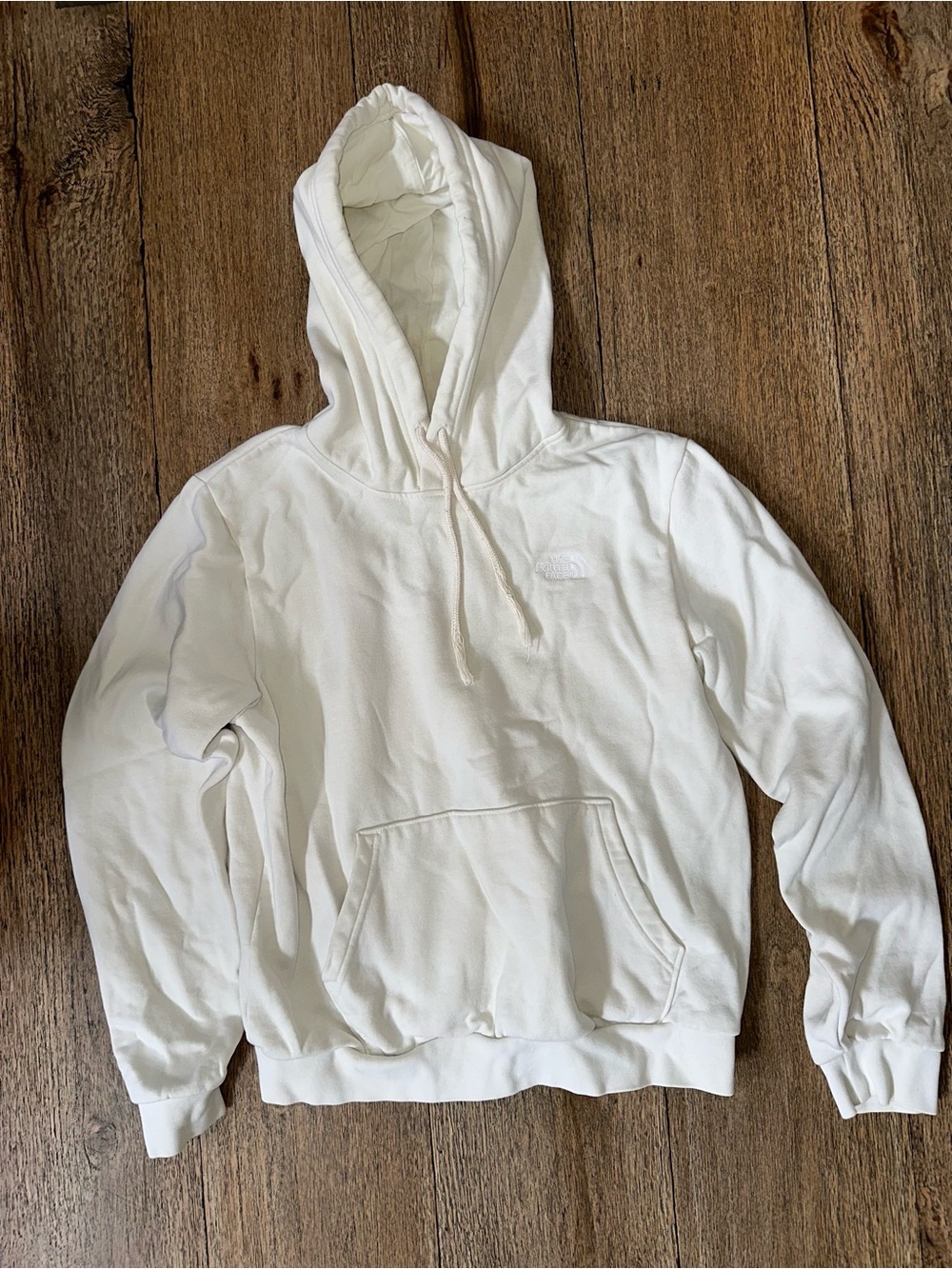 The North Face Men's Circular Design Off-White Pullover Hoodie